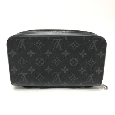 LOUIS VUITTON Long Wallet Purse M61698 Monogram Eclipse Canvas black Monogram Eclipse Zippy XL